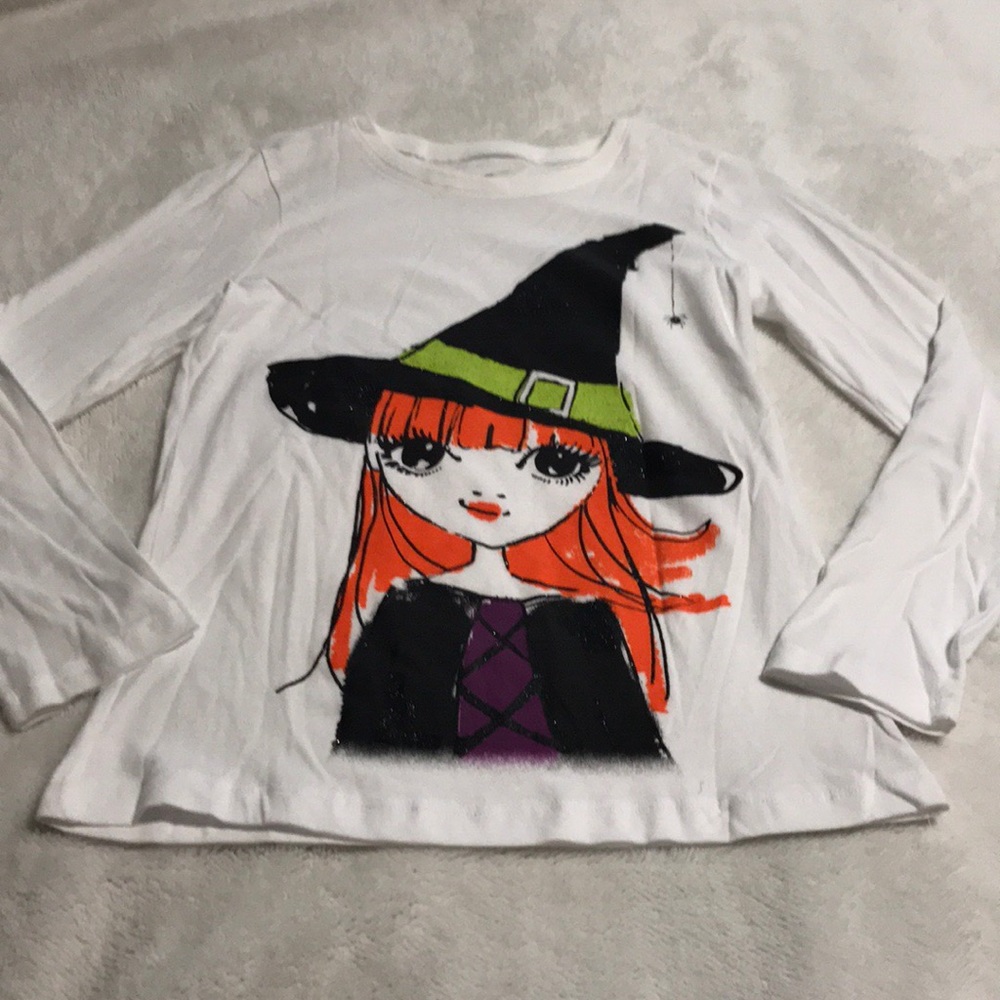 Girls Pullover Long Sleeve Tee. New Condition